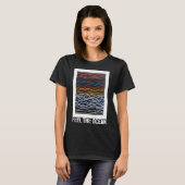 Abstract Seafront Painting by Alfred Fox T-shirt (Voorkant volledig)