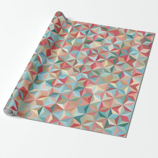 Abstract seamless background consisting of pastel  cadeaupapier (Uitgerold)
