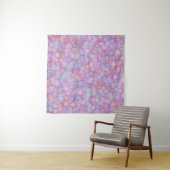 Abstract seamless background of colorful spots lik wandkleed (In situ)