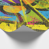 Abstract seamless chaotic pattern. Wallpaper with  Cadeaupapier (Hoek)