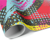 Abstract seamless chaotic pattern. Wallpaper with  Cadeaupapier (Rol Hoek)