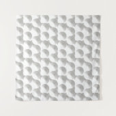 Abstract seamless circle 3d slide background.abstr wandkleed (Voorkant)