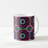 Abstract seamless pattern background.abstract, abs koffiemok (Voorkant rechts)