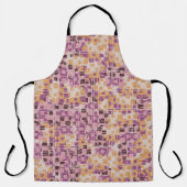 Abstract seamless pattern. Chaotic rounded squares Schort (Voorkant)