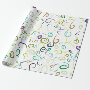 Abstract seamless pattern handmadeabstract, art. cadeaupapier
