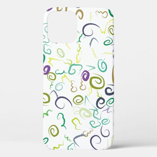 Abstract seamless pattern handmadeabstract, art. Case-Mate iPhone case (Achterkant)