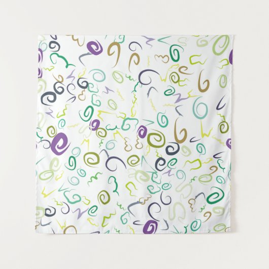 Abstract seamless pattern handmadeabstract, art. wandkleed (Voorkant)