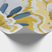 Abstract seamless pattern. Light grey, yellow, g Cadeaupapier (Hoek)