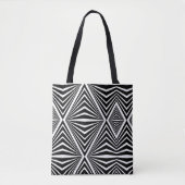 Abstract Seamless Pattern Modern Artistic Tote Bag (Voorkant)