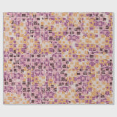 Abstract seamless pattern. Roestvleugeltangare Cadeaupapier (Vlak)