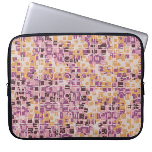 Abstract seamless pattern. Roestvleugeltangare Laptop Sleeve