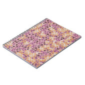 Abstract seamless pattern. Roestvleugeltangare Notitieboek (Linkerzijde)