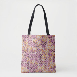 Abstract seamless pattern. Roestvleugeltangare Tote Bag