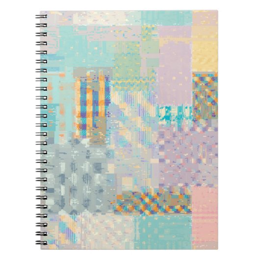 Abstract seamless pattern with imitation of a grun notitieboek (Voorkant)