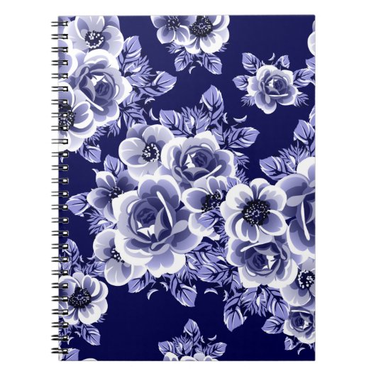 Abstract seamless pattern with plant, herbs and f notitieboek (Voorkant)