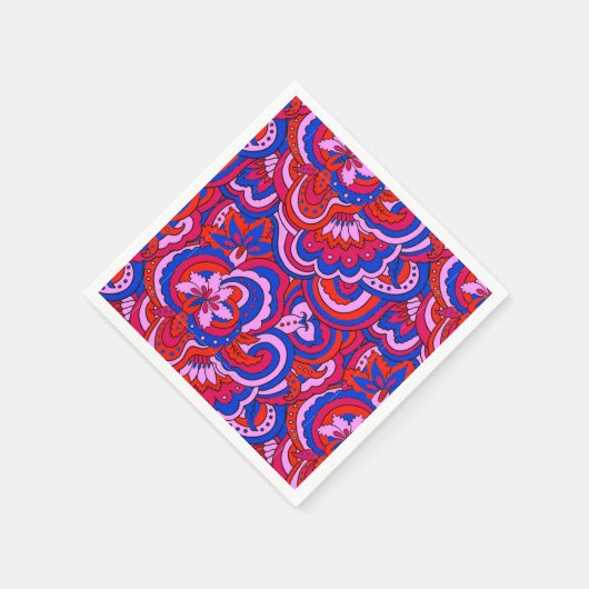 Abstract seamless psychedelic pattern servet (Hoek)