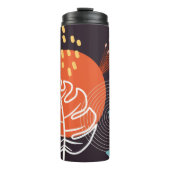 Abstract seamless thermal tumbler thermosbeker (Voorkant)