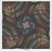 Abstract Seashells Sticker (Vel)