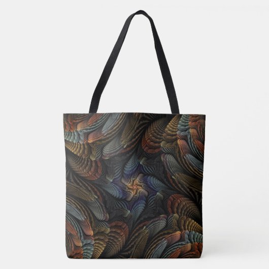 Abstract Seashells Tote Bag (Voorkant)