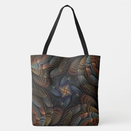 Abstract Seashells Tote Bag (Achterkant)