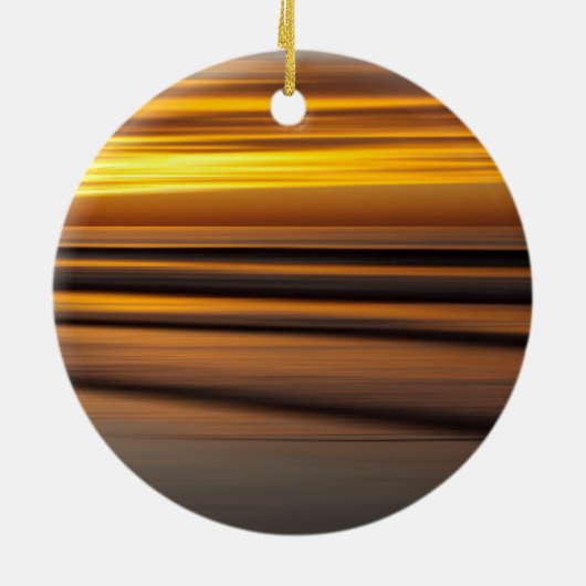 Abstract seizoen bij zonsondergang, CA Keramisch Ornament (Achterkant)