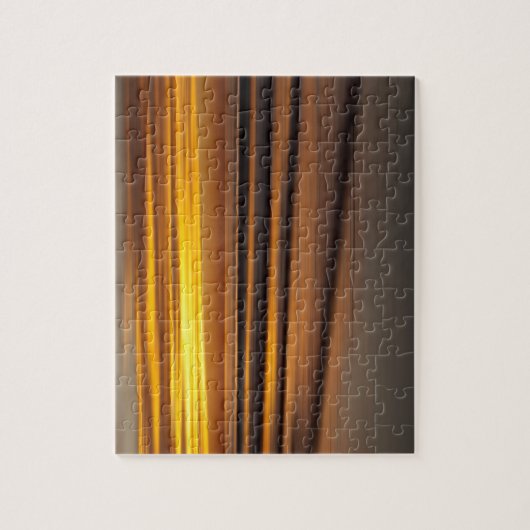 Abstract seizoen bij zonsondergang, CA Legpuzzel (Verticaal)