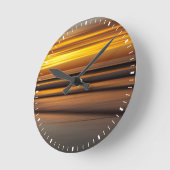 Abstract seizoen bij zonsondergang, CA Ronde Klok (Hoek)