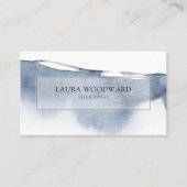 Abstract serene therapeut Visitekaartje (Voorkant)