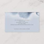 Abstract serene therapeut Visitekaartje (Achterkant)