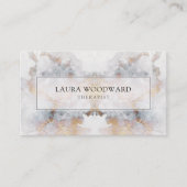 Abstract serene therapeut Visitekaartje (Voorkant)