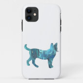 Abstract serval-silhouet Case-Mate iPhone case (Achterkant)