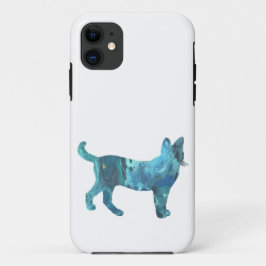 Abstract serval-silhouet Case-Mate iPhone case