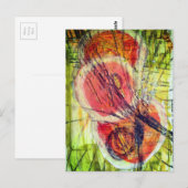 abstract severe dizziness circles collage briefkaart (Voorkant / Achterkant)