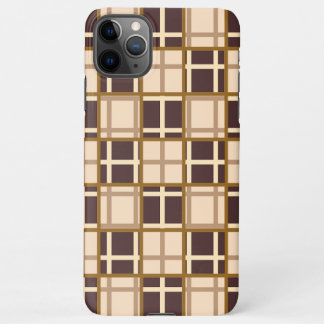 Abstract Shades of Brown iPhone 11 Pro Max Case iPhone 11Pro Max Hoesje