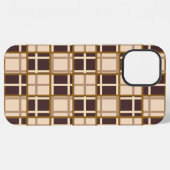 Abstract Shades of Brown iPhone 12 Pro Max Hoesje (Achterkant horizontaal)