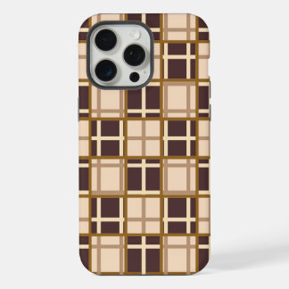 Abstract Shades of Brown iPhone 15 Pro Max Hoesje