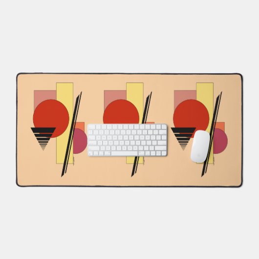 Abstract Shapes Bureaumat (Keyboard & Muis)