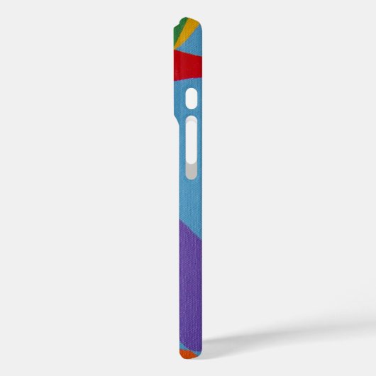 Abstract Shapes Modern Art Phone Case (Achterkant / Links)