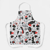 Abstract Shapescape-patroon Schort (Voorkant)