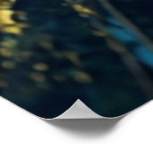 Abstract Shattered Mirror Poster Vivid Modern (Hoek)