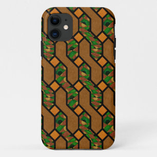 Abstract Shimmy Hout Patroon Case-Mate iPhone Case