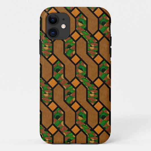 Abstract Shimmy Hout Patroon Case-Mate iPhone Case (Achterkant)