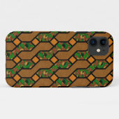 Abstract Shimmy Hout Patroon Case-Mate iPhone Case (Achterkant (horizontaal))