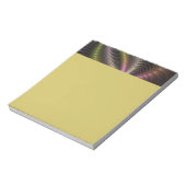 Abstract Shiny Trippy Colorful 3D Fractal Art Notitieblok (Linkerzijde)