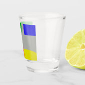 Abstract Shot Glas (Rechts)