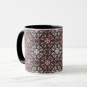 Abstract sierdecoratief decor bruin beige b mok