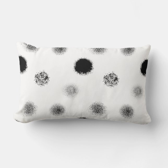 Abstract Sierkussen met getextureerde cirkel Kussen (Voorkant)