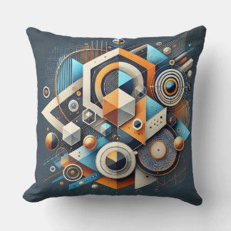 Abstract Sierkussen voor geometrische fusie