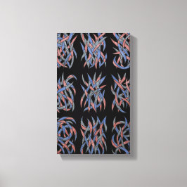 Abstract Silent Motion Canvas Afdruk
