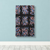 Abstract Silent Motion Canvas Afdruk (Insitu (Houten vloer))